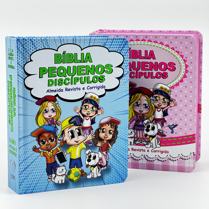 Bíblia Pequenos Discípulos | ARC | Capa Dura Azul Ilustrada - Image 2