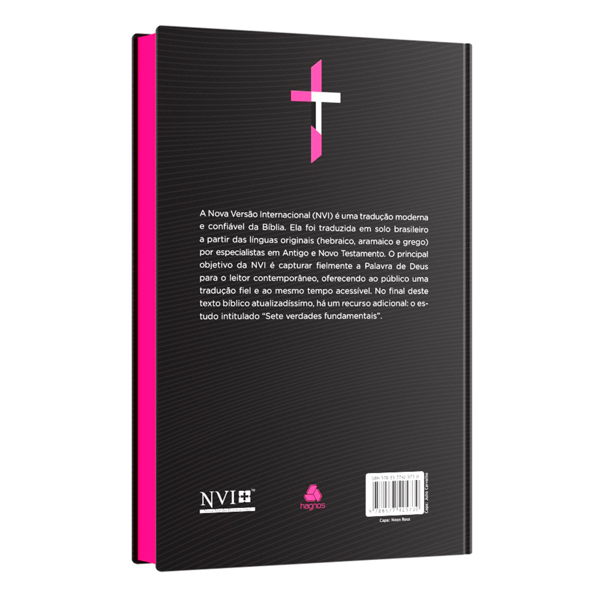 Bíblia Sagrada | NVI | NEON Rosa | Capa Dura - Image 2