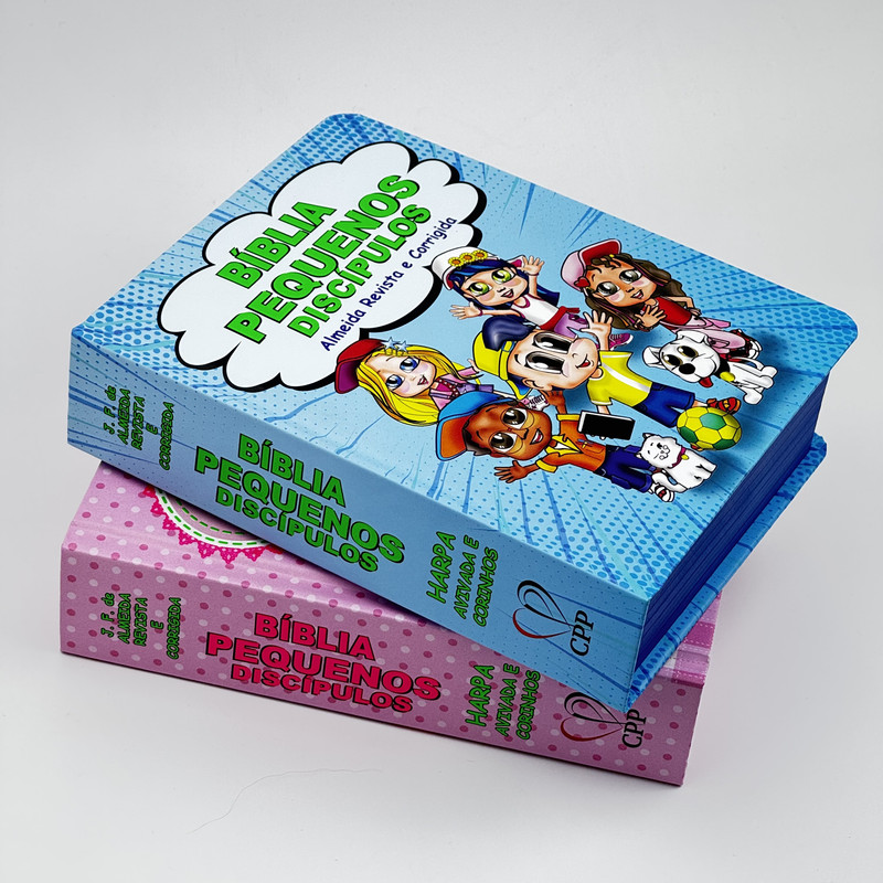 Bíblia Pequenos Discípulos | ARC | Capa Dura Azul Ilustrada - Image 3