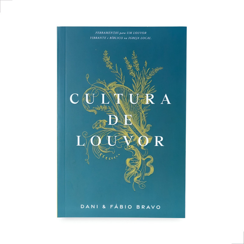 Livro Cultura de Louvor Dani e Fábio Bravo JesusCopy