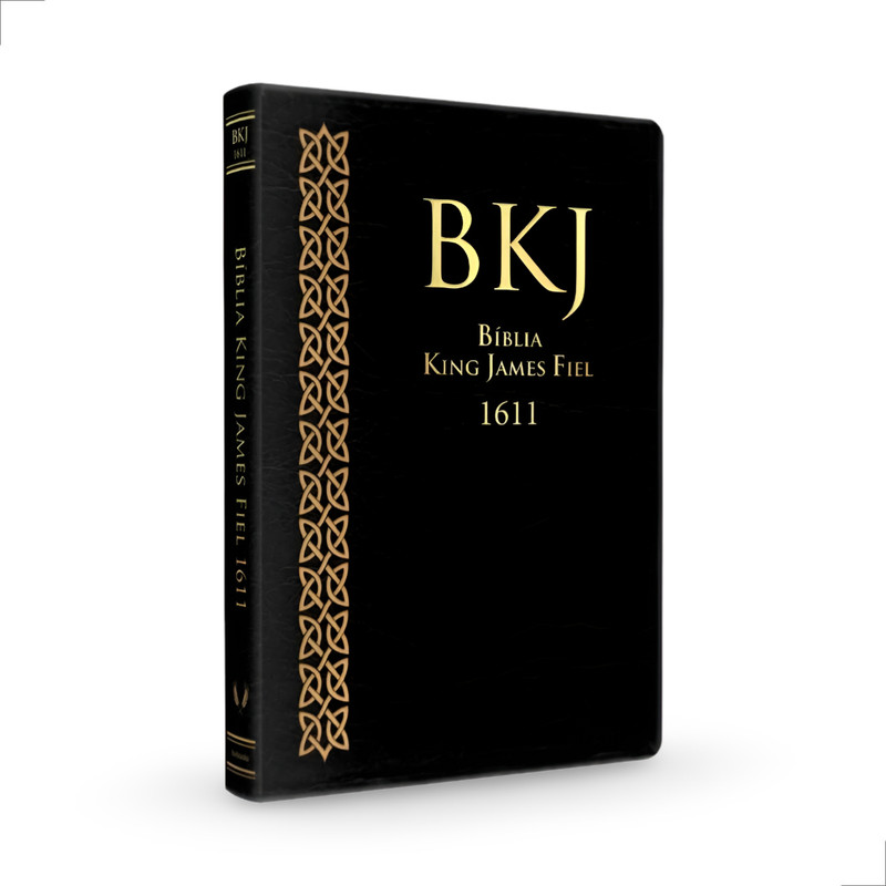 Bíblia King James Fiel 1611 Slim Preta