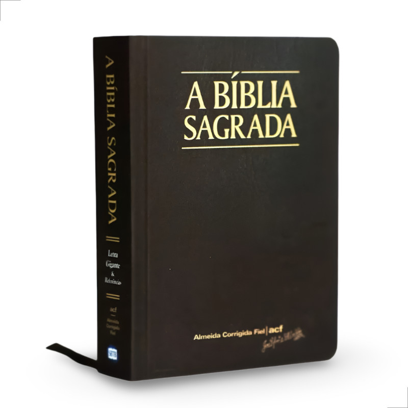 Bíblia Sagrada ACF | Letra Gigante | Referências com Mapa | Preta