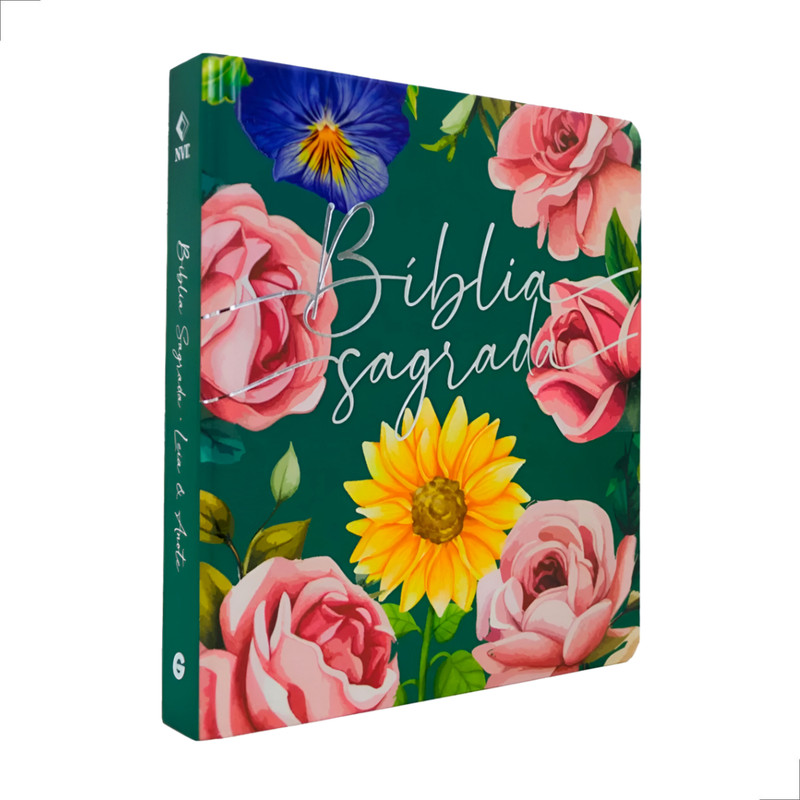 Bíblia NVT Leia e Anote Capa Dura Especial Encanto da Tarde