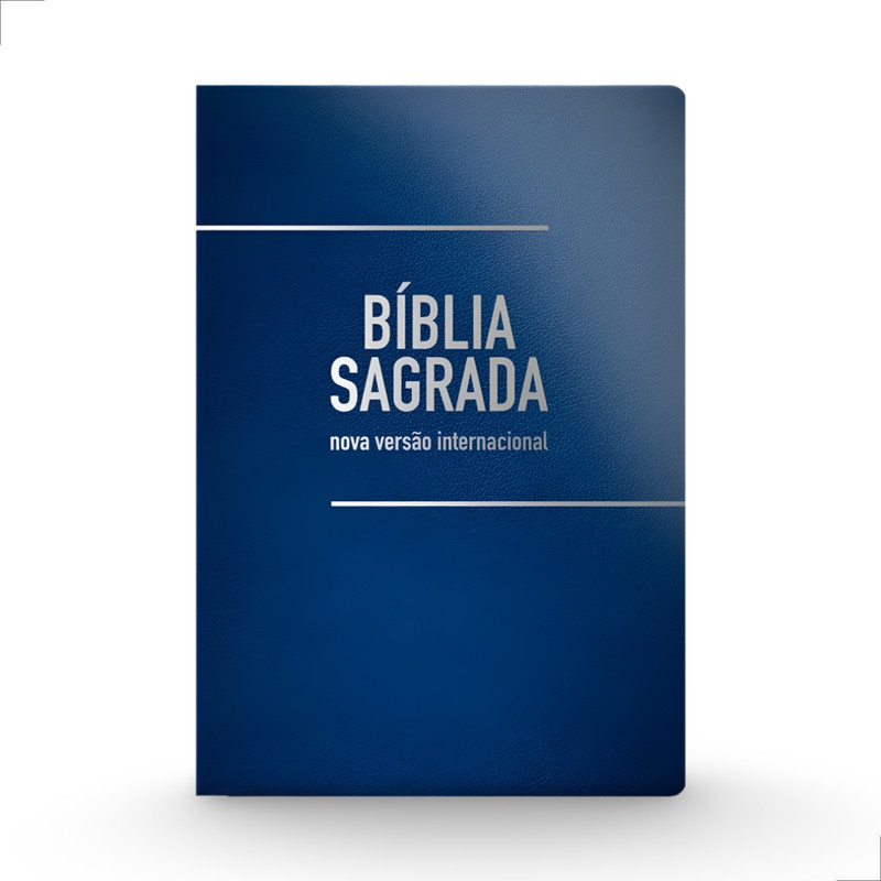Bíblia NVI Extra Gigante Capa Luxo Azul