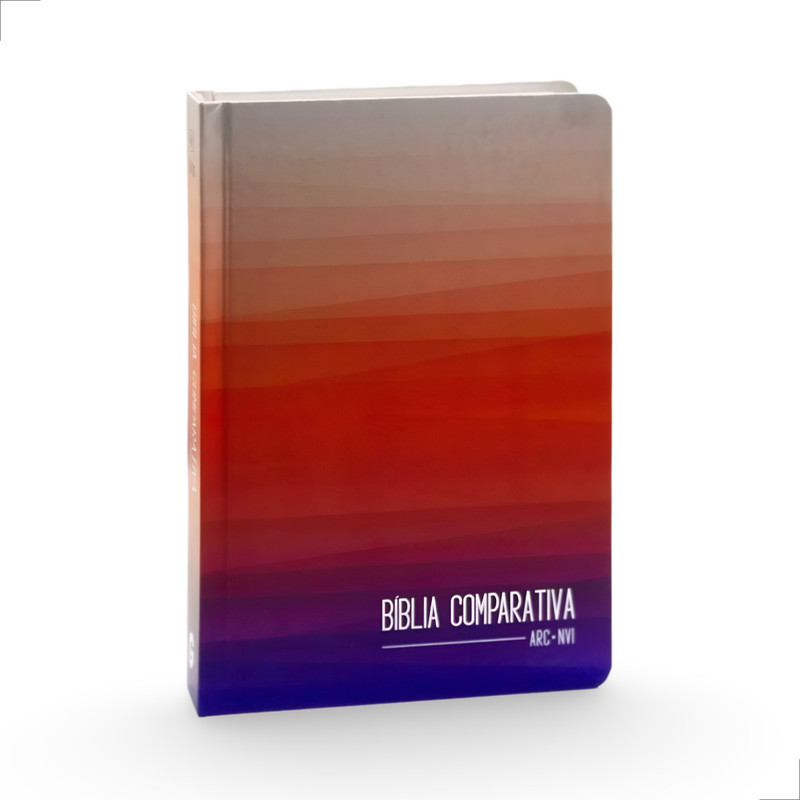 Bíblia Sagrada ARC Comprativa NVI Capa Mole Degradê