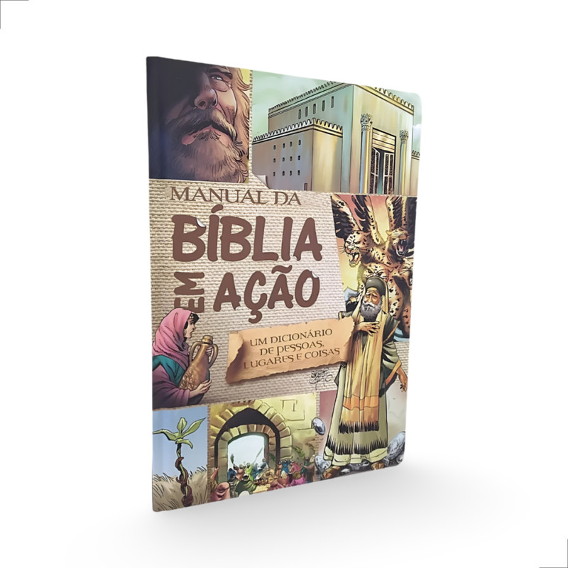 Bíblia Em Quadrinhos Manual em Ação Capa Dura