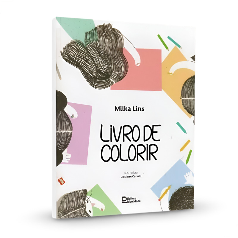 Livro De Colorir Infantil | Coleção Emoções | Milka Lins