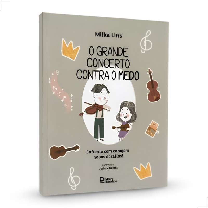 O Grande Concerto Contra O Medo | Milka Lins | Ilustrado