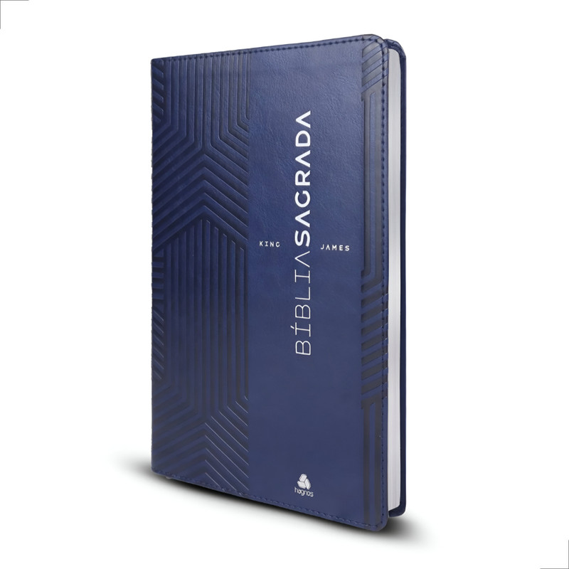 Bíblia King James Ultrafina Slim Azul