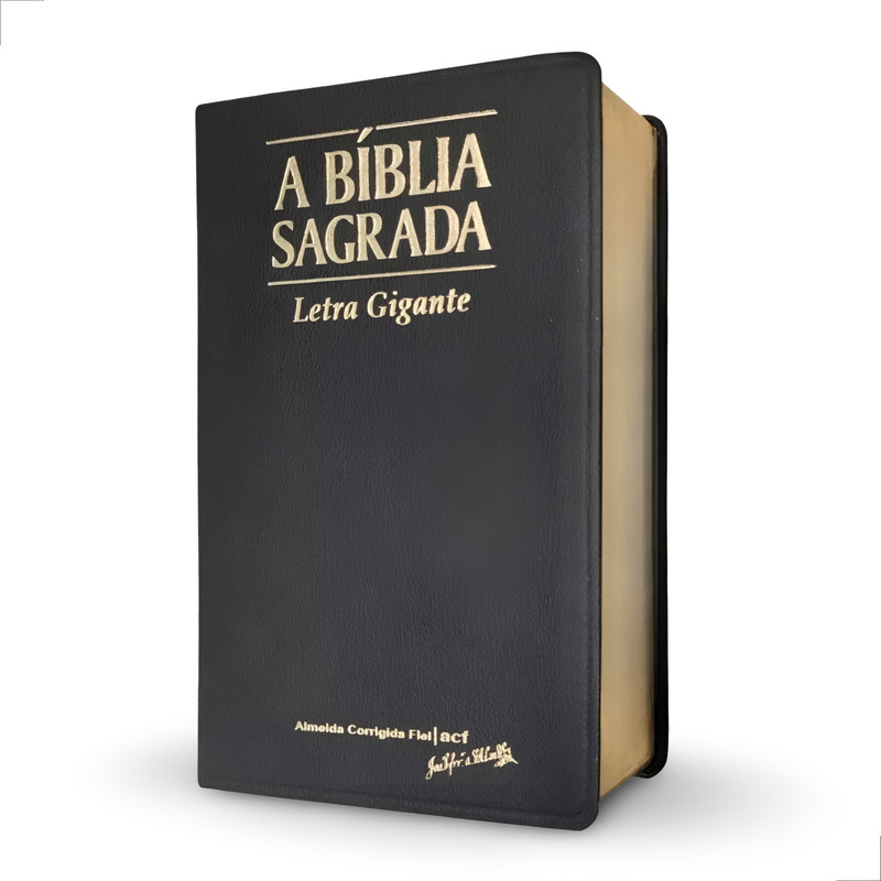 Bíblia Sagrada Acf | Letra Gigante | Luxo Preta