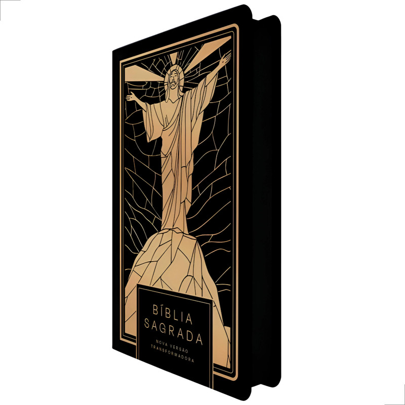 Bíblia Sagrada | NVT | Capa Dura | Jesus All Black