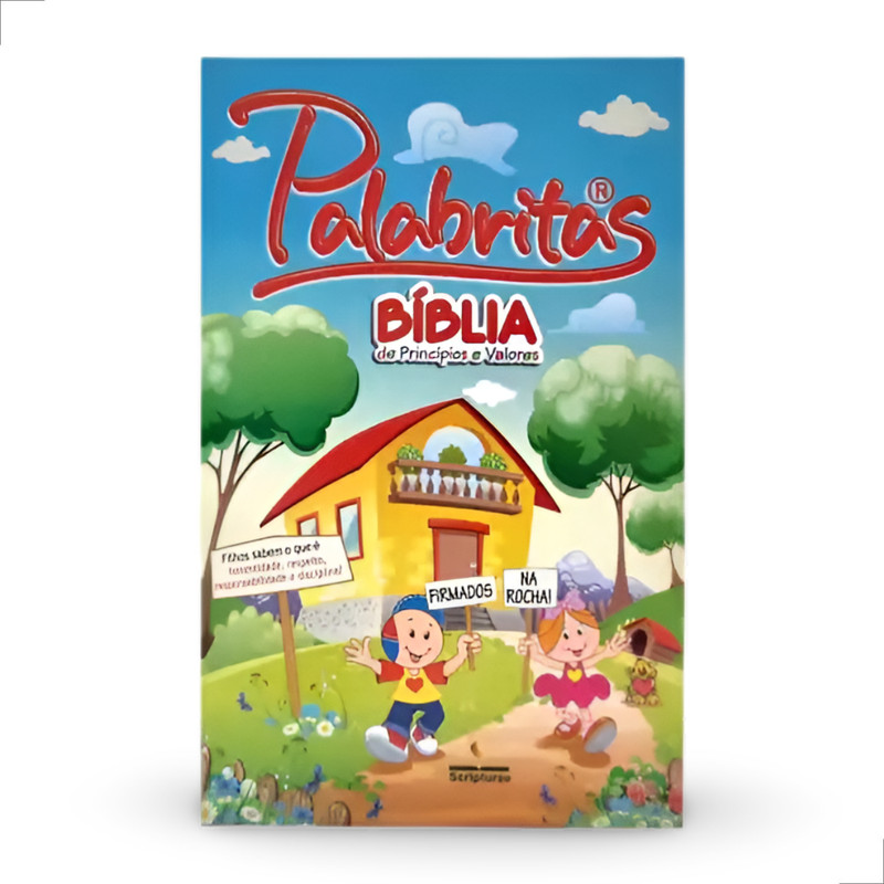 Bíblia Infantil | Princípios e Valores Palabritas | Capa Flexível