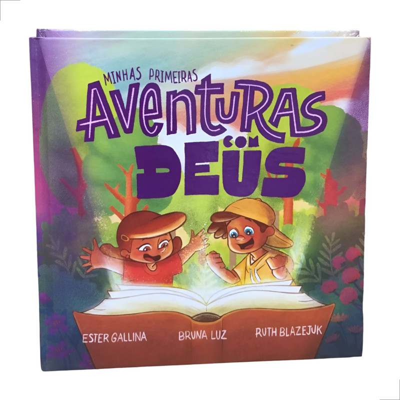 Minhas Primeiras Aventuras Com Deus Devocional Para Crianças Capa Dura