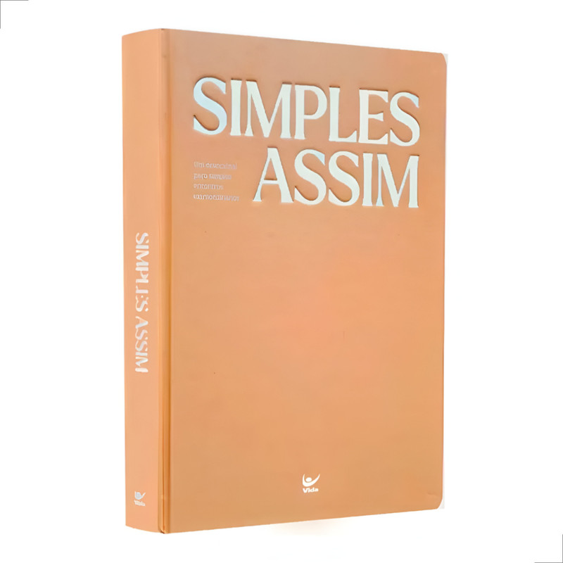 Devocional Simples Assim Encontros Extraordinários Capa Dura Bege