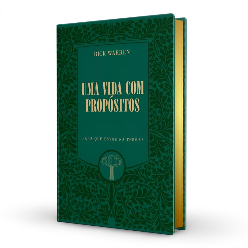 Livro Uma Vida Com Propósitos Capa Dura
