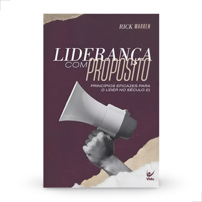 Livro Liderança Com Propósitos Rick Warren