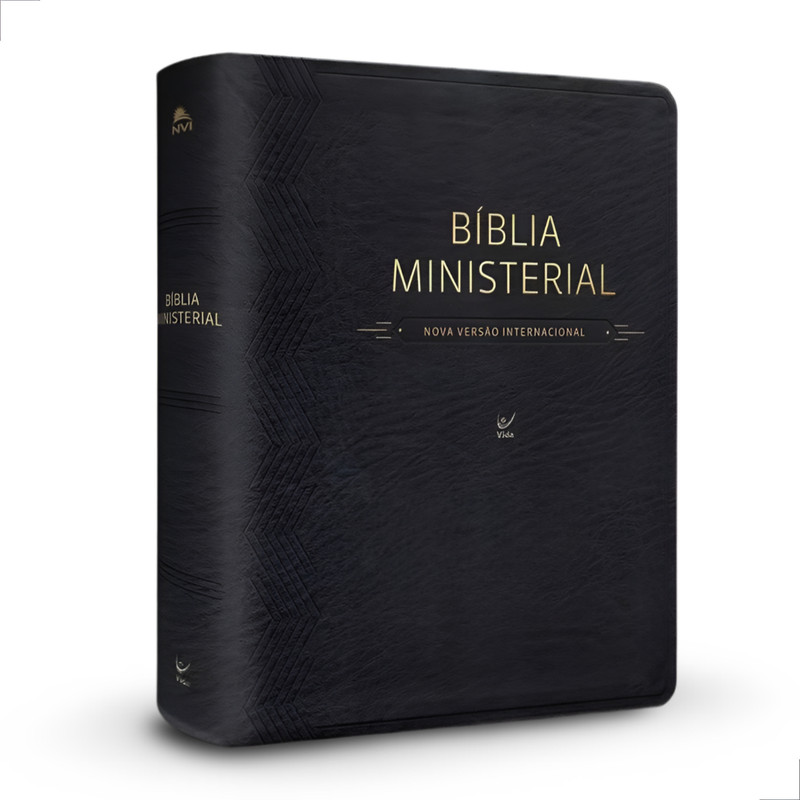 Biblia Ministerial NVI Preto Luxo