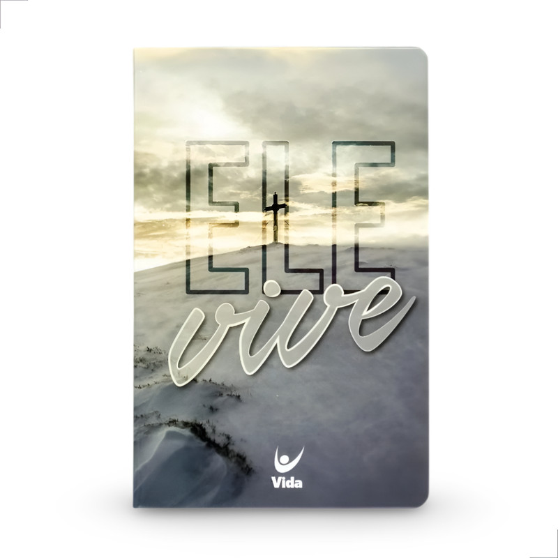 Bíblia Sagrada Nvi Semi-luxo Ele Vive