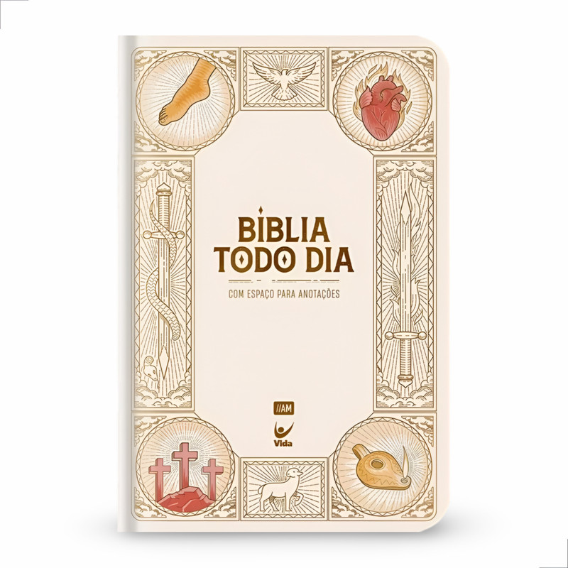 Bíblia Devocional Todo Dia E Espaço Para Anotações Vitral