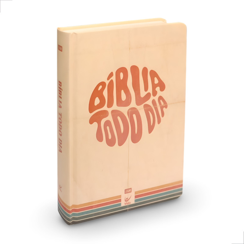 Bíblia Devocional Todo Dia Espaço Para Anotações Retro