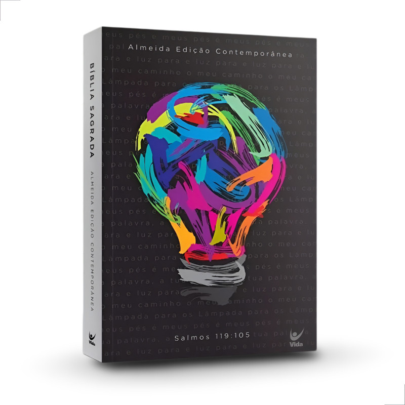 Bíblia Sagrada Lampada Capa Brochura Aec