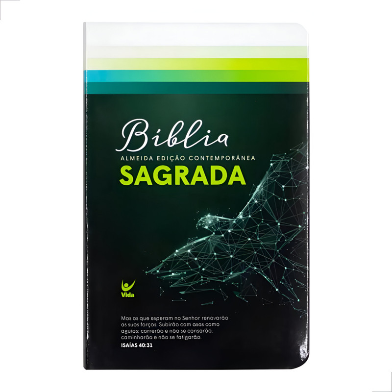 Bíblia Sagrada Àguia Capa Semiluxo Aec