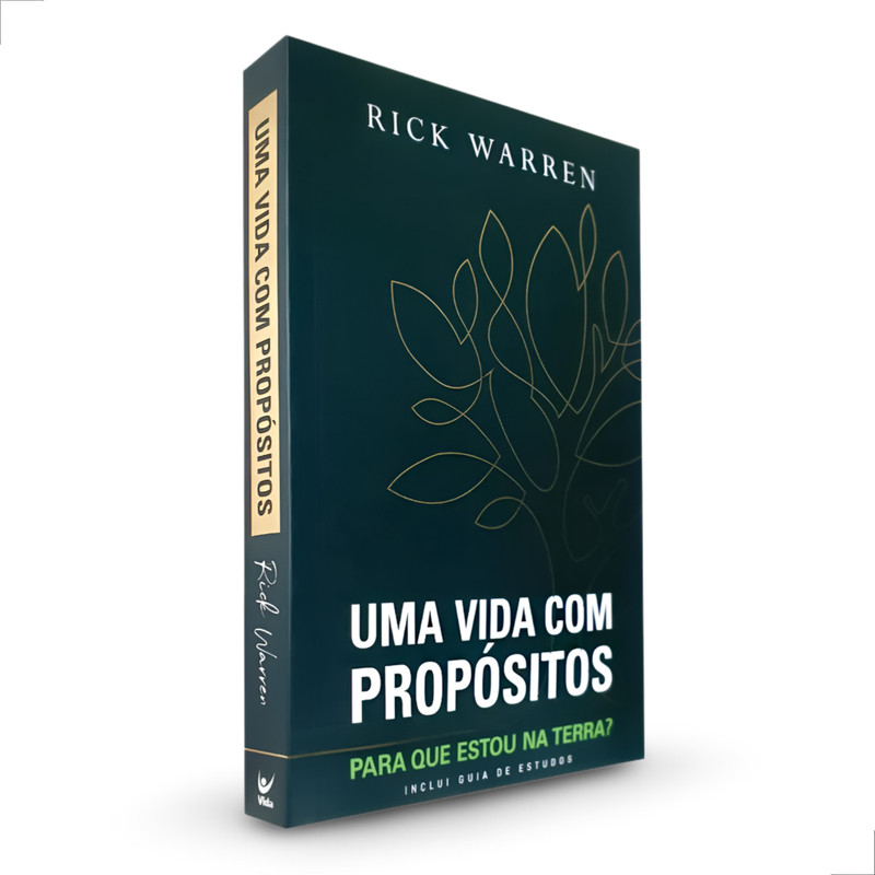 Livro Uma Vida Com Propósitos Guia De Estudos Rick Warren