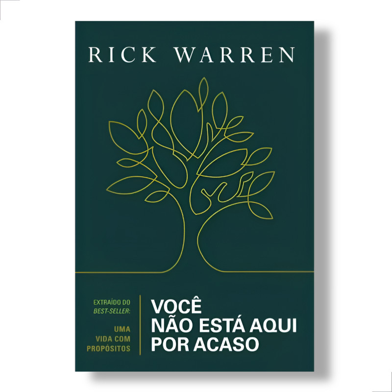 Livro Você Não Está Aqui Por Acaso Livreto Rick Warren