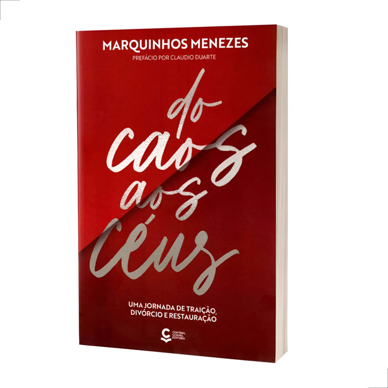 Livro do Caos aos Céus Marquinhos Menezes