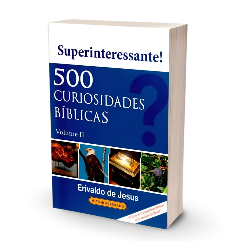 Livro 500 Curiosidades Bíblicas Erivaldo De Jesus Volume 2