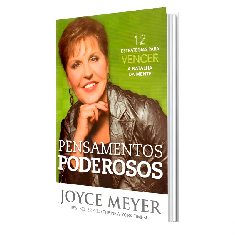 Livro Pensamentos Poderosos 12 Estratégias Para Vencer A Batalha Joyce Meyer