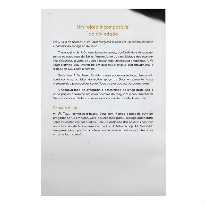 O Filho Do Homem A.W. Tozer - Image 2