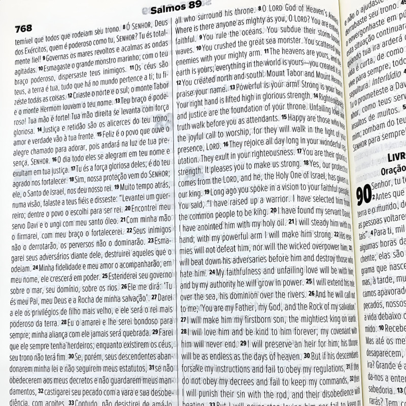 Bíblia NVT Bilingue Especial Neutra - Image 2