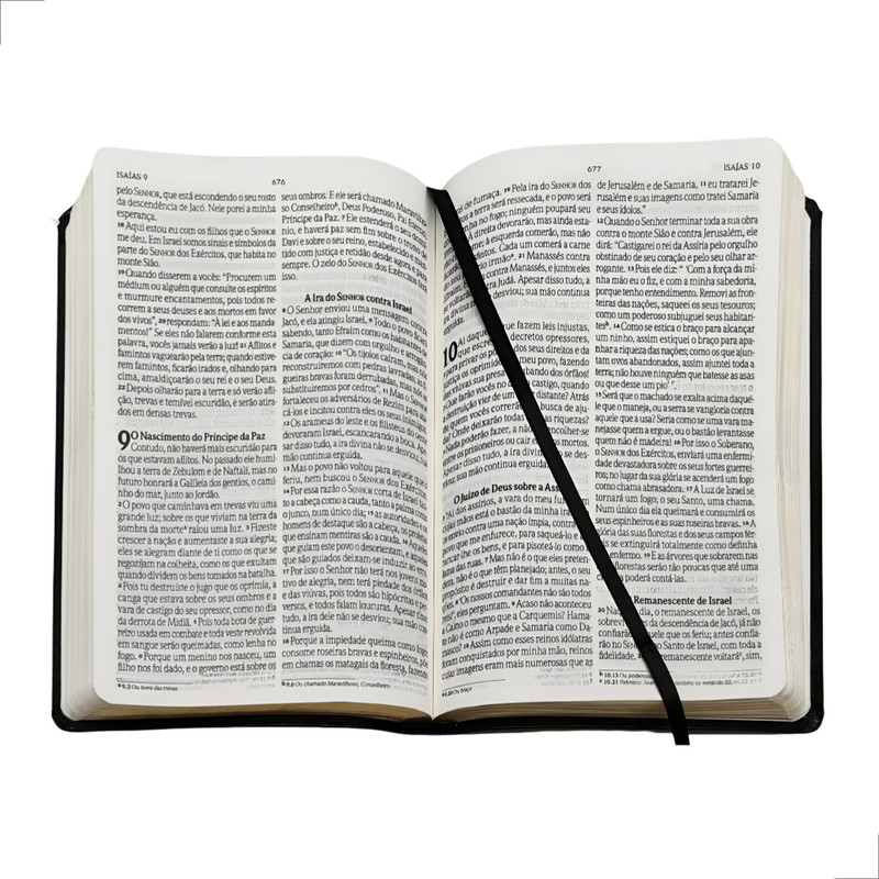 Bíblia NVI Letra Gigante Luxo Preta - Image 2