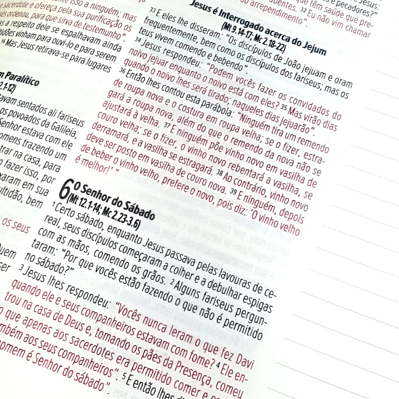 Bíblia NVT Leia e Anote Capa Dura Especial Encanto da Tarde - Image 2