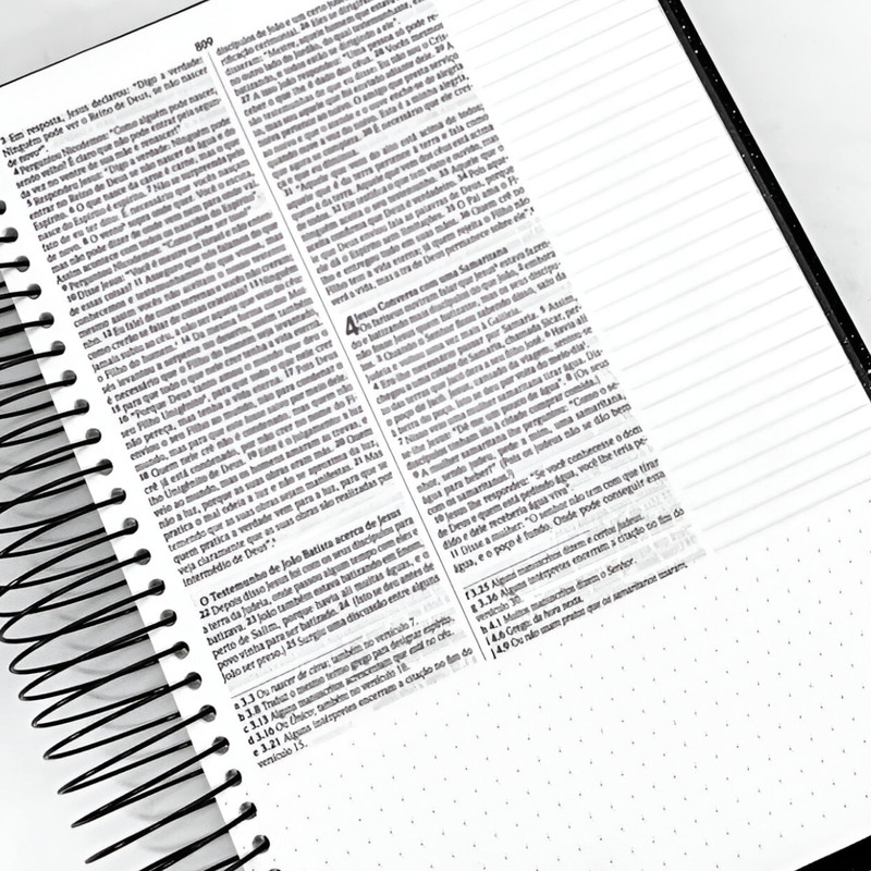 Bíblia NVI Anote Espiral Cordeiro De Deus - Image 2