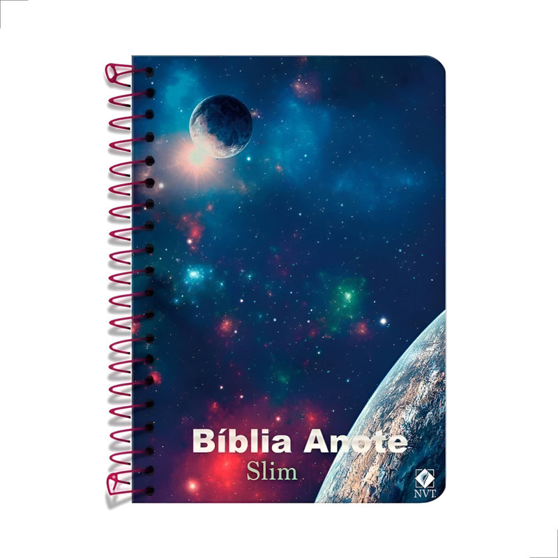 Bíblia NVT Anote Slim Capa Dura Universo - Image 2