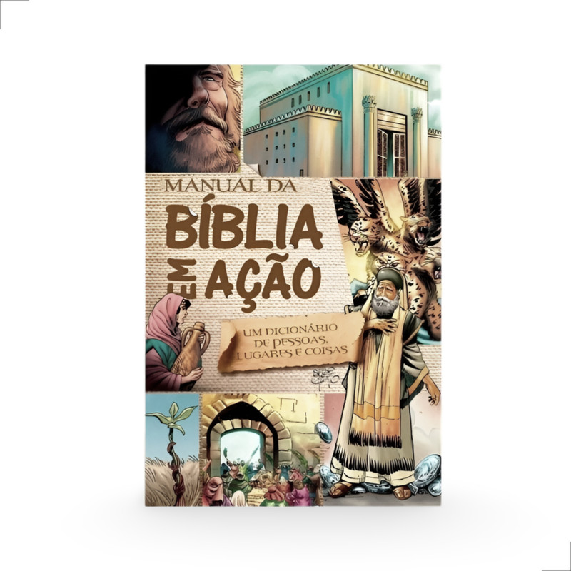Bíblia Em Quadrinhos Manual em Ação Capa Dura - Image 2