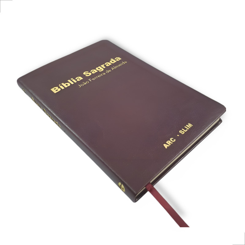 Bíblia Sagrada ARC Slim Capa Luxo Vinho - Image 2