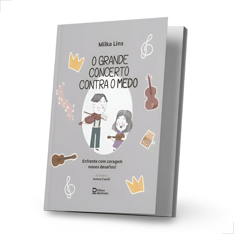 O Grande Concerto Contra O Medo | Milka Lins | Ilustrado - Image 2