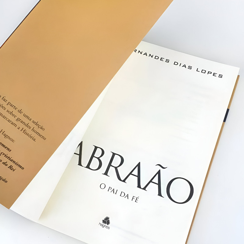 Livro Abraão Pai Da Fé Pastor Hernandes Dias Lopes - Image 2