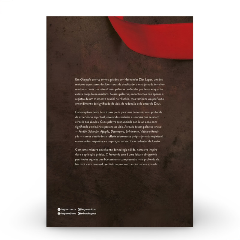 Livro O Legado Da Cruz Hernandes D. Lopes Poder nas Palavras - Image 2