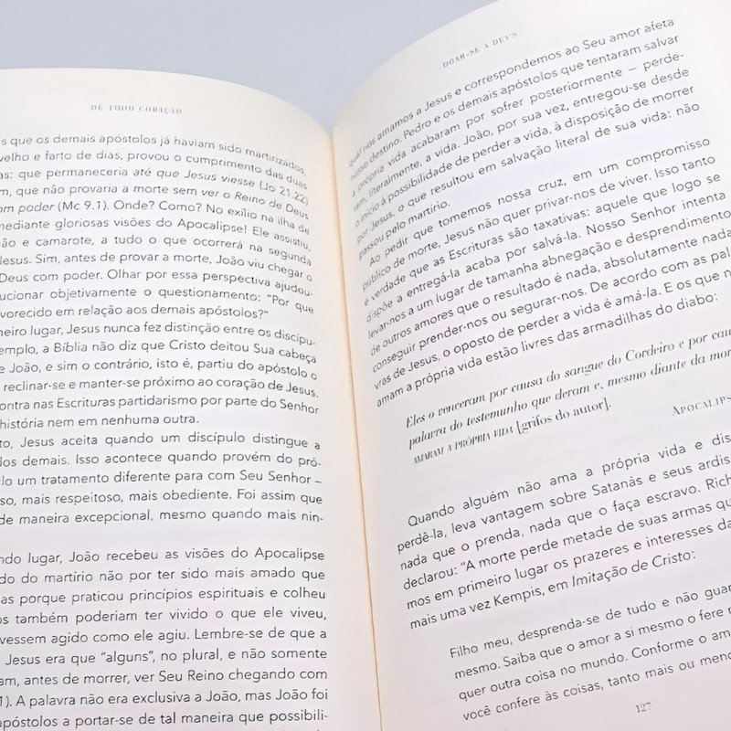 Livro De Todo Coração Luciano Subirá Amor ao Senhor - Image 2