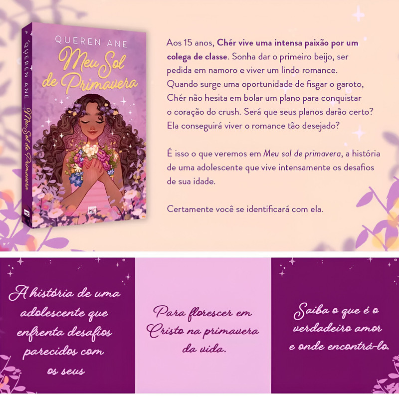 Livro Meu Sol De Primavera Reconhecimento e Reflexão - Image 2