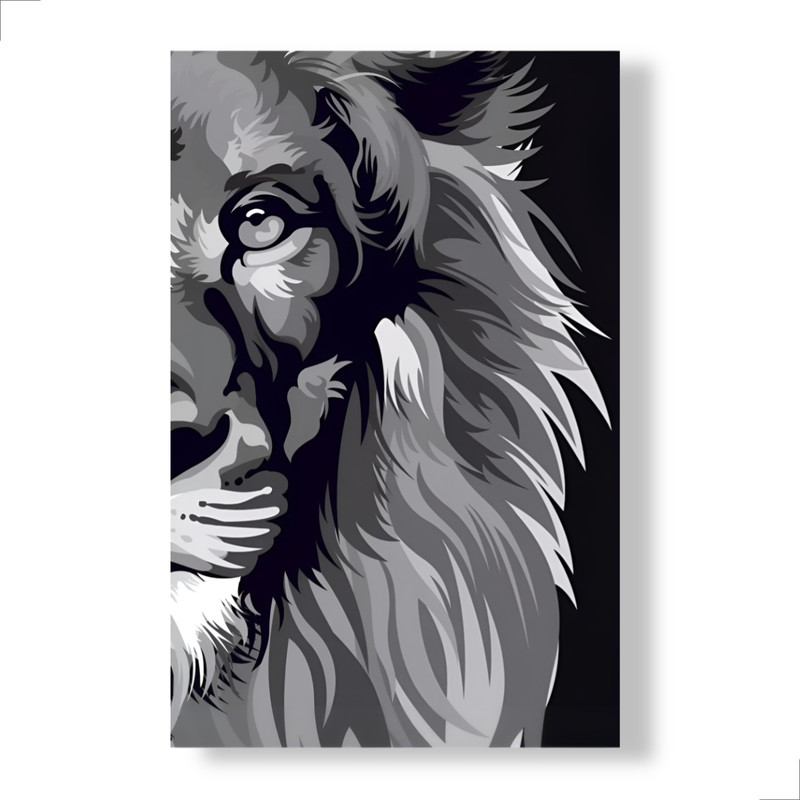 Bíblia Sagrada | ARC | Capa Dura | Lion Colors Black White - Image 2