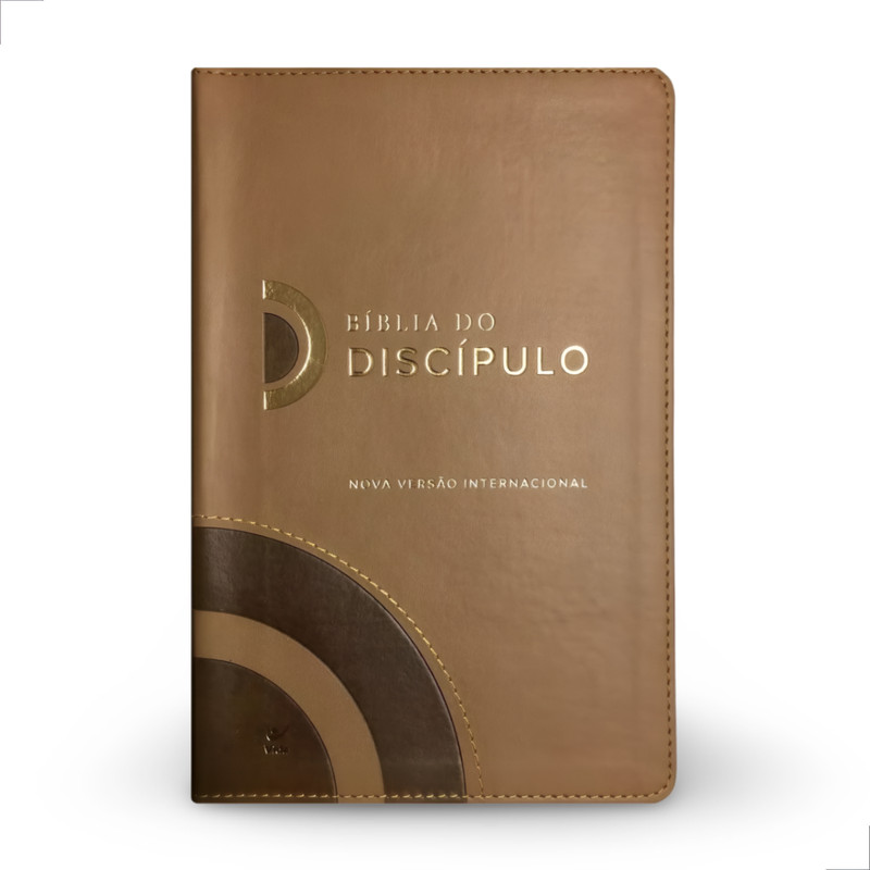 Bíblia do Discípulo NVI Capa Luxo Marrom - Image 2