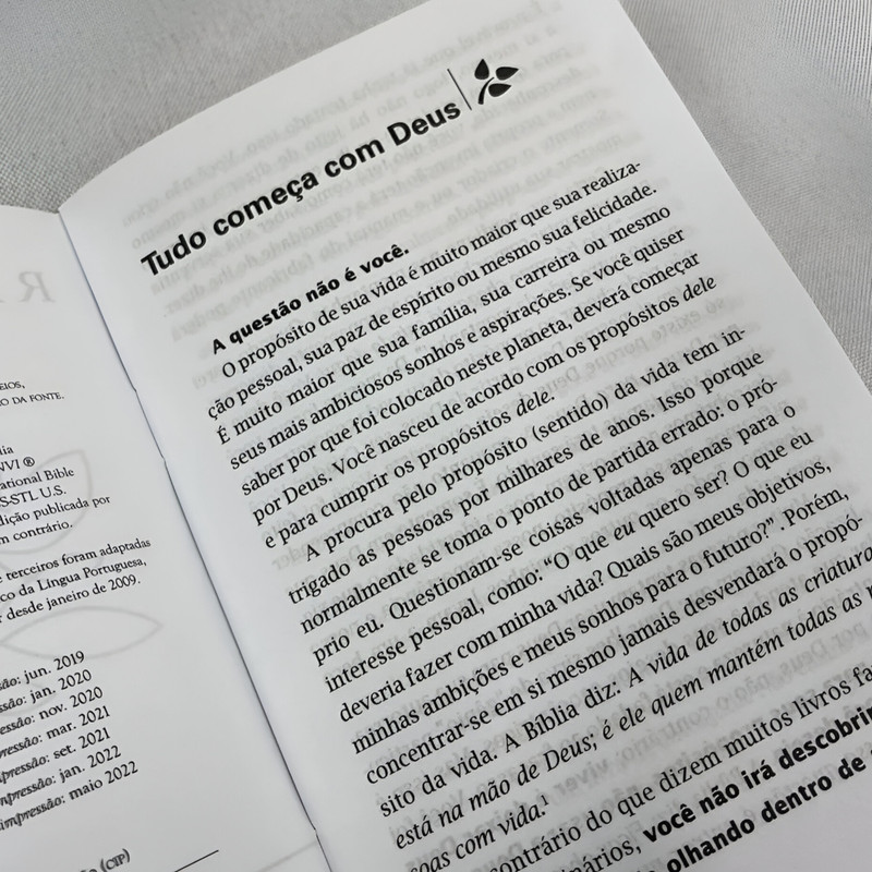 Livro Você Não Está Aqui Por Acaso Livreto Rick Warren - Image 2