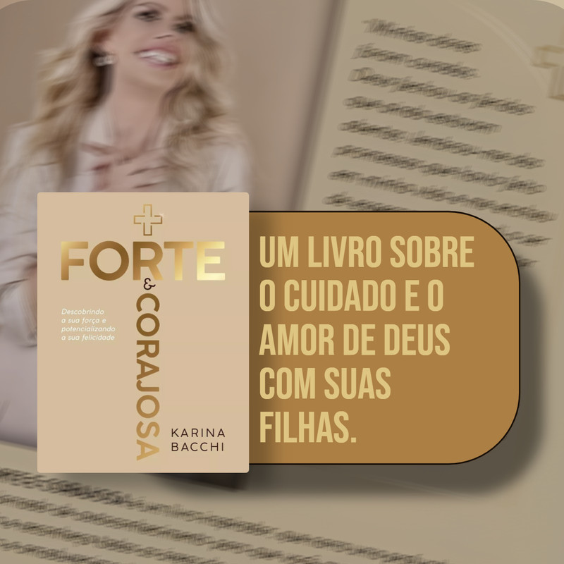 Livro Mais Forte E Corajosa Karina Bacchi - Image 2