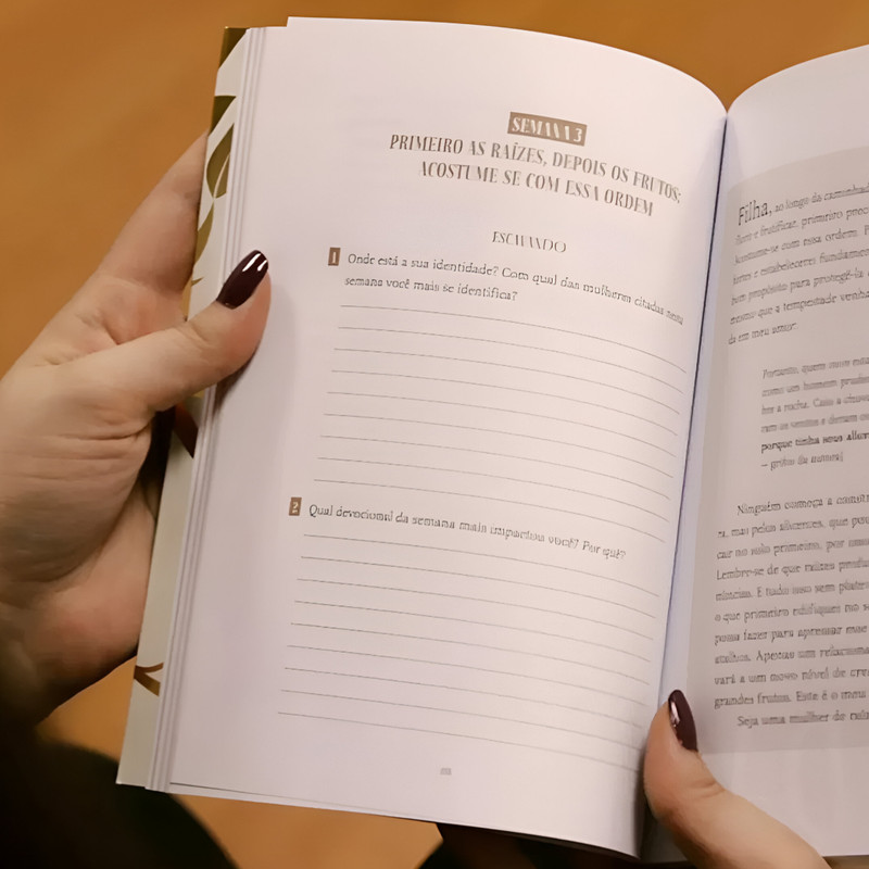 Livro Devocional Mulheres Enraizadas Viviane Martinello - Image 2