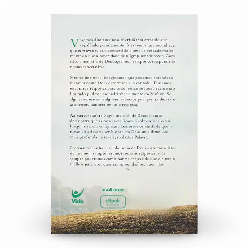 Livro O Agir Invisível de Deus Luciano Súbira - Image 2